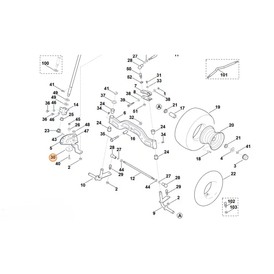 STIHL Podkładka 50x5 6170 763 0920